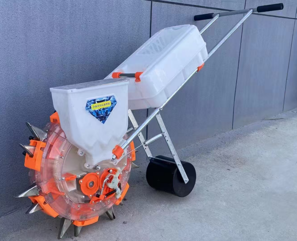 Zaaimachine met kunstmest