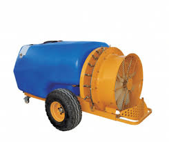 Luchtstraal boomgaardspuit