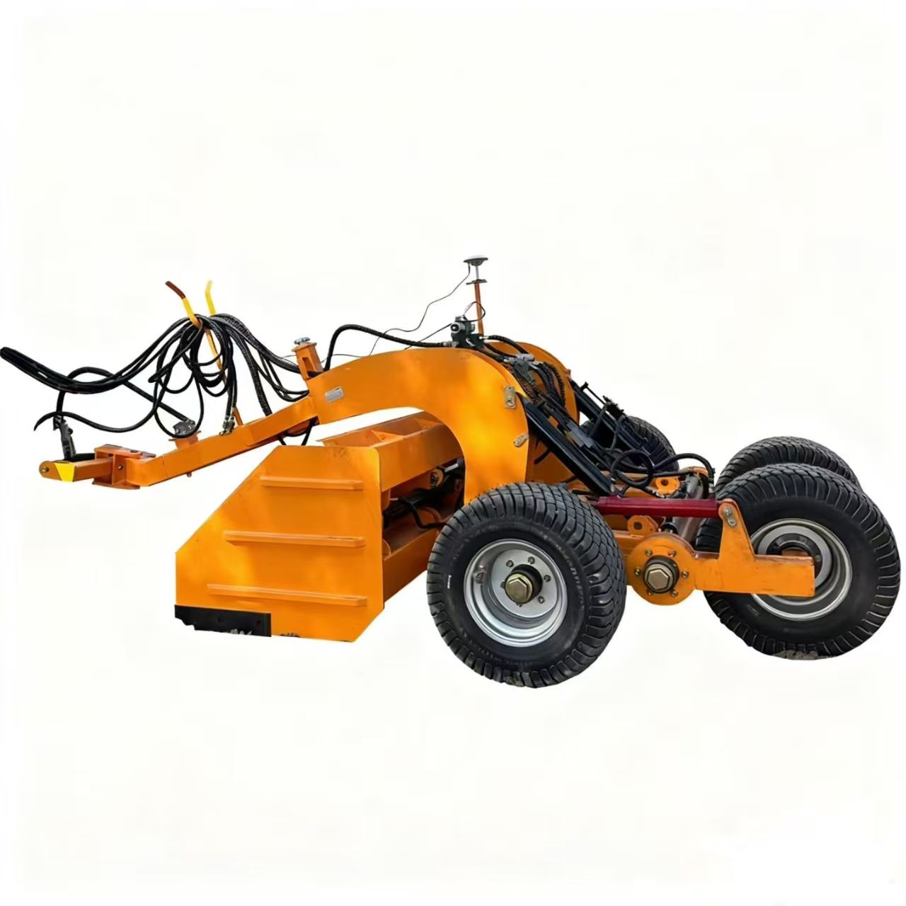 Satellietgestuurde landnivellering