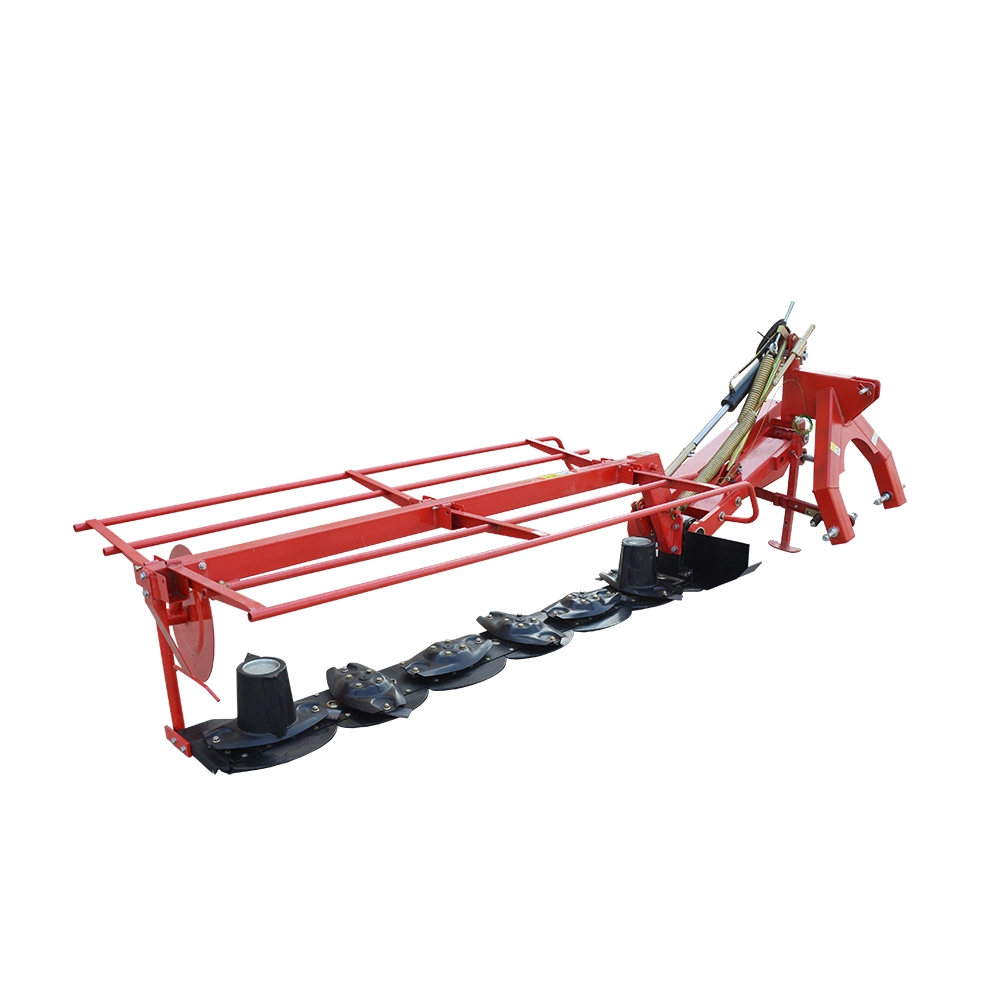 Op tractor gemonteerde roterende schijfmaaiers