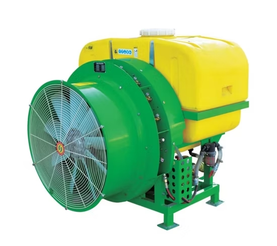 Boomgaard-luchtspuit van het tractortype